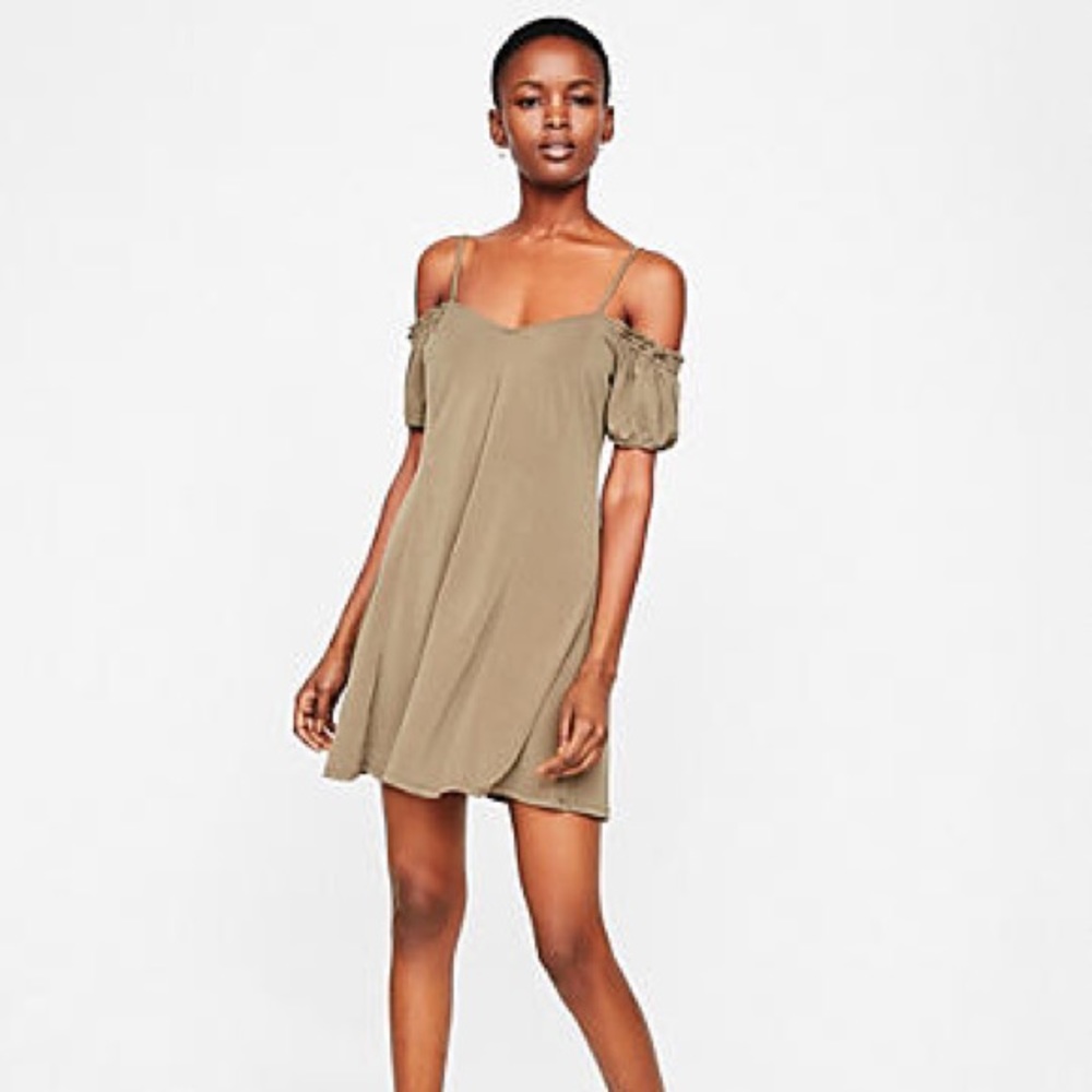 Express Cold Shoulder Dress